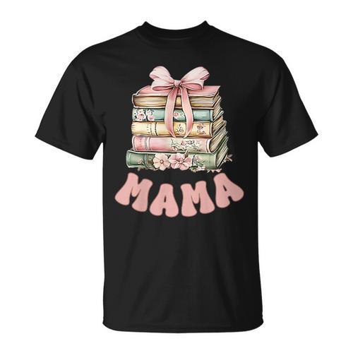 Mama Book First Chapter Birthday Family Matching Party T-Shirt - Bookorys