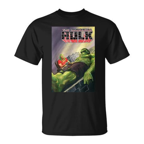 Marvel Comixology The Hulk Adam Warlock Comic Book Cover T-Shirt - Bookorys UK