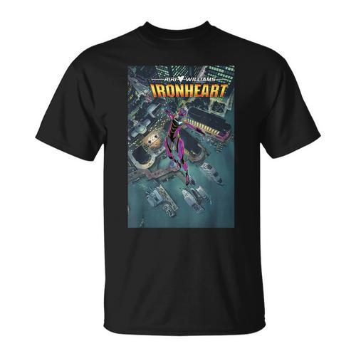 Marvel Comixology Ironheart Issue 3 Comic Book Cover T-Shirt - Bookorys AU