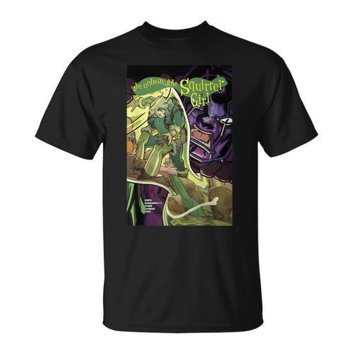 Marvel Comixology Squirrel-Girl And Kang Comic Book Cover T-Shirt - Bookorys DE