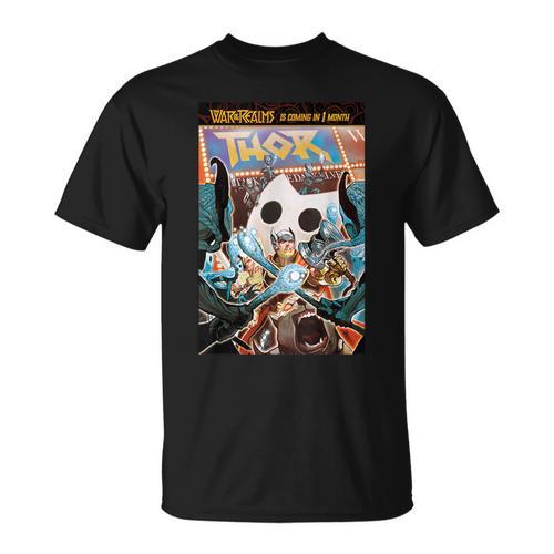 Marvel Comixology Thor Theater Comic Book Cover T-Shirt - Bookorys DE