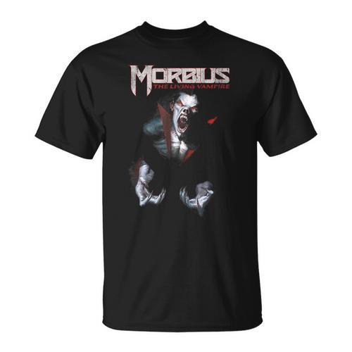 Marvel Morbius The Living Vampire 1 Comic Book Cover T-Shirt - Bookorys