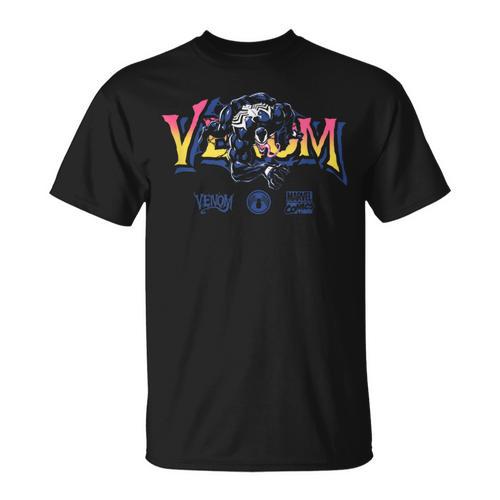 Marvel Spider-Man Venom Comic Book Awesome Logo T-Shirt - Bookorys AU