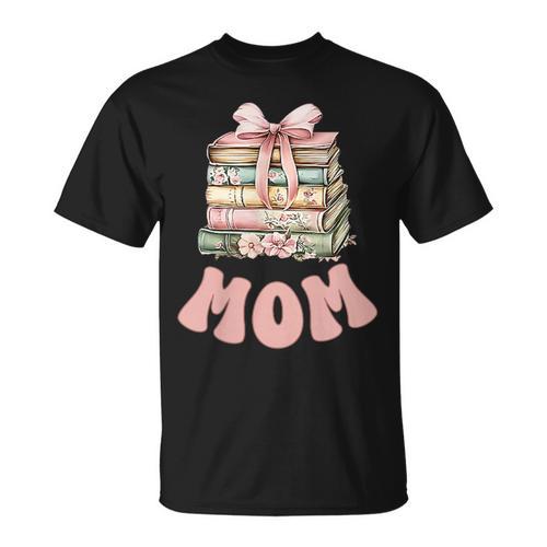 Mom Book First Chapter Birthday Family Matching Party T-Shirt - Bookorys