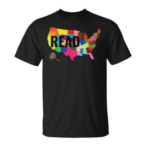 National Read America Shirt United States Read Books T-Shirt - Bookorys