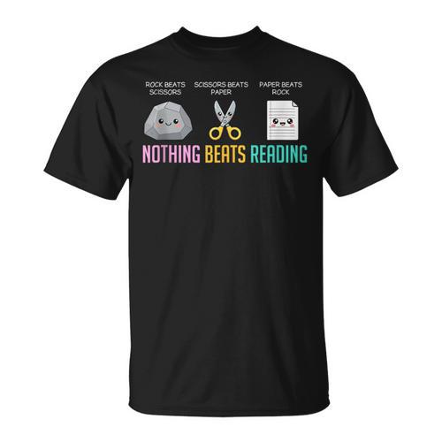 Nothing Beats Reading National Library Week World Book Day T-Shirt - Bookorys