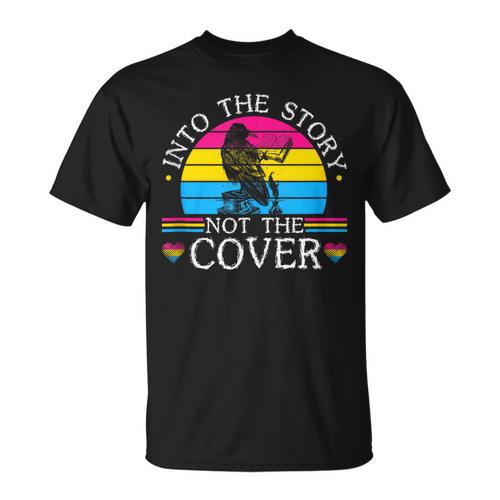 Pansexual Pride Genderqueer Book Pun Pansexuality Pan Pride T-Shirt - Bookorys AU
