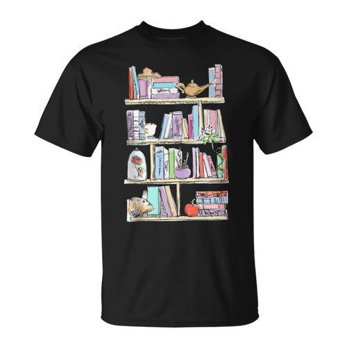Princess Book Teacher Librarian Book Worm Reading T-Shirt - Bookorys