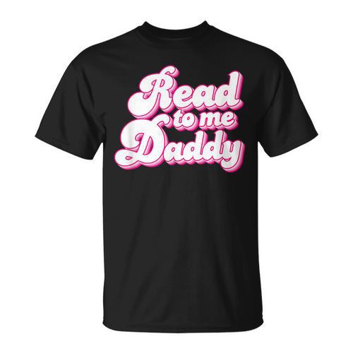 Read To Me Daddy Cute Book Lover T-Shirt - Bookorys DE