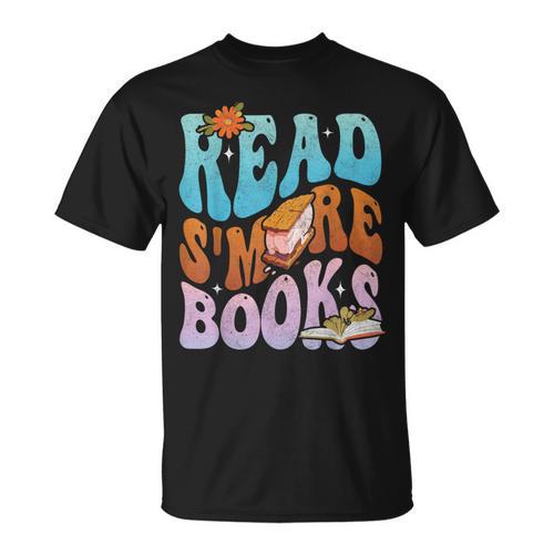 Read S'More Books Cute Campfire For Book Love T-Shirt - Bookorys