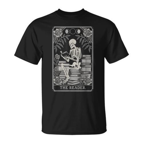 The Reader – Gothic Book Lover Dark Academia T-Shirt - Bookorys CA