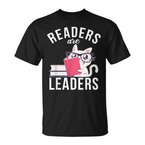 Readers Are Leaders Book Reading T-Shirt - Bookorys