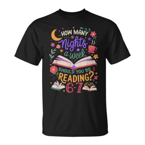 Reading 6 7 Meme Six Seven Cozy Book Lover Teacher T-Shirt - Bookorys CA