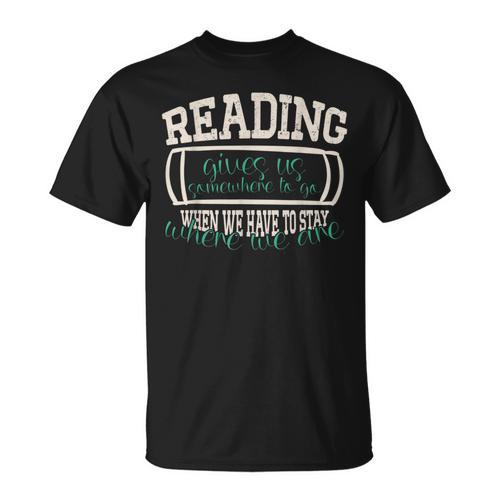 Reading Gives Us I Reading Libraries And Book Lovers T-Shirt - Bookorys DE