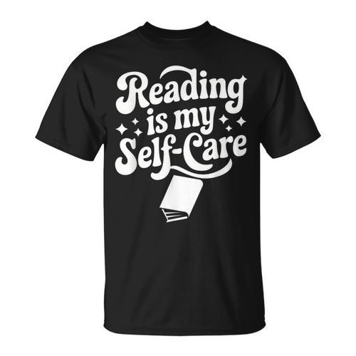 Reading Is My Self-Care Cozy Book Lover Tee T-Shirt - Bookorys AU