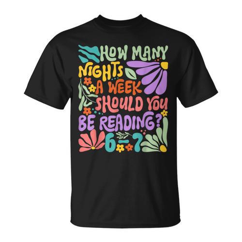 Reading Six Seven Meme Book Lover 67 Teacher 6 7 T-Shirt - Bookorys CA
