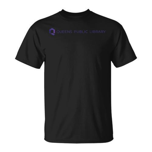 Retro Queens Public Library NY New York Book Lover T-Shirt - Bookorys UK