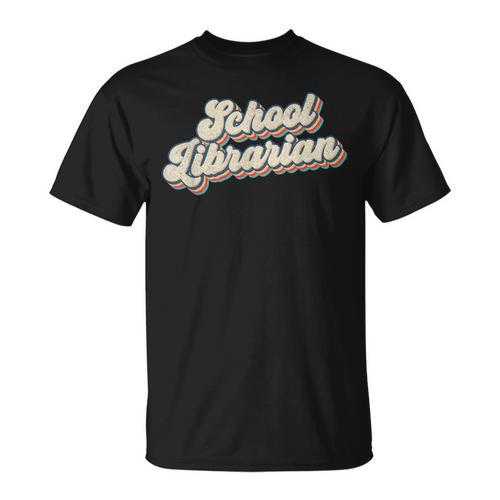 School Librarian Library Worker Bookworm Book Cataloger T-Shirt - Bookorys UK