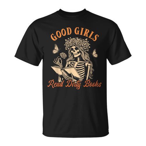 Smut Reader Spicy Romance Good A Girls Read Dirty Books T-Shirt - Bookorys