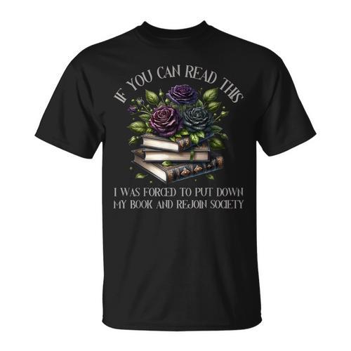 Spicy Books Put Down My Book Dark Romance Merch Bookish T-Shirt - Bookorys