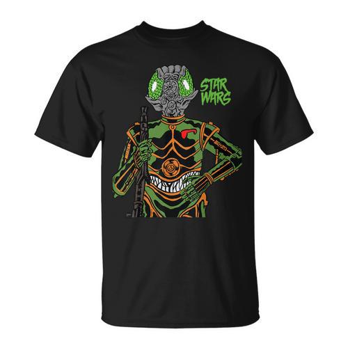 Star Wars 4-LOM Bounty Hunter Droid Comic Book T-Shirt - Bookorys CA