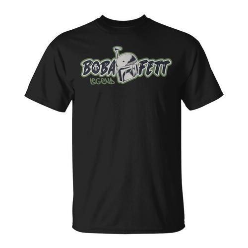 Star Wars The Book Of Boba Fett Legend Logo T-Shirt - Bookorys