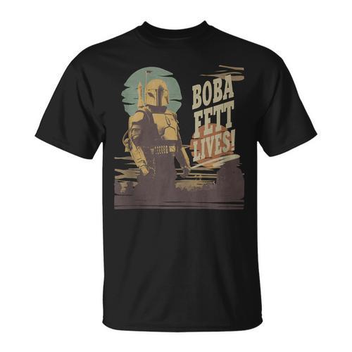Star Wars The Book Of Boba Fett Lives T-Shirt - Bookorys