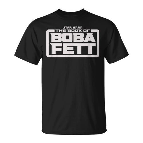 Star Wars The Book Of Boba Fett Logo V-3 T-Shirt - Bookorys