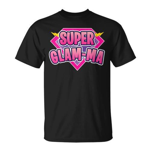 Super Glam-Ma Superhero Grandmother Comic Book T-Shirt - Bookorys