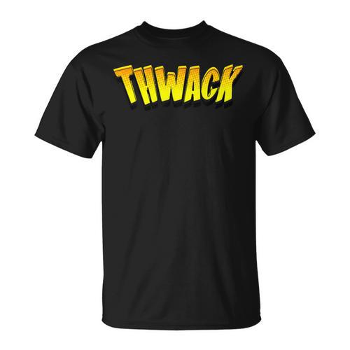 THWACK Vintage Retro Comic Book T-Shirt - Bookorys
