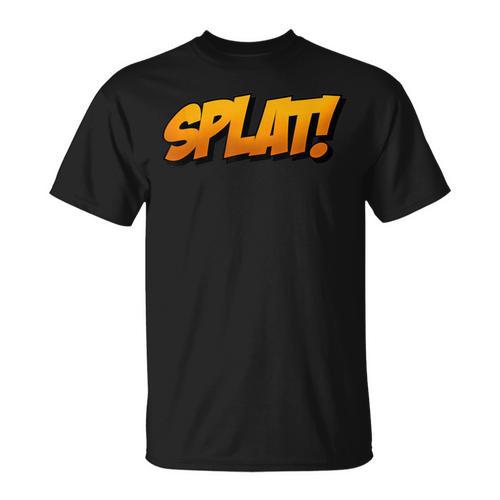 Vintage Comic Book Collector Reader Sound Effect Splat T-Shirt - Bookorys CA