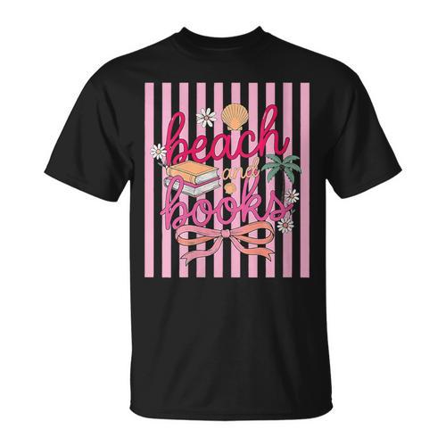 Women's Book Girl Summer Beach Club Summer Reading T-Shirt - Bookorys