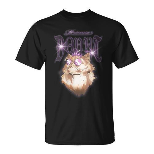 Women's Dungeon Crawler Carl Airbrushed Princess Donut Series Book T-Shirt - Bookorys UK