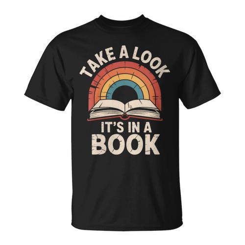 Women's Take A Look Its In A Book Reading T-Shirt - Bookorys