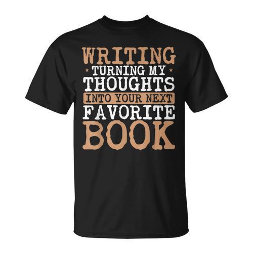 Writing Author Life Books Journalist Typewriter T-Shirt - Bookorys
