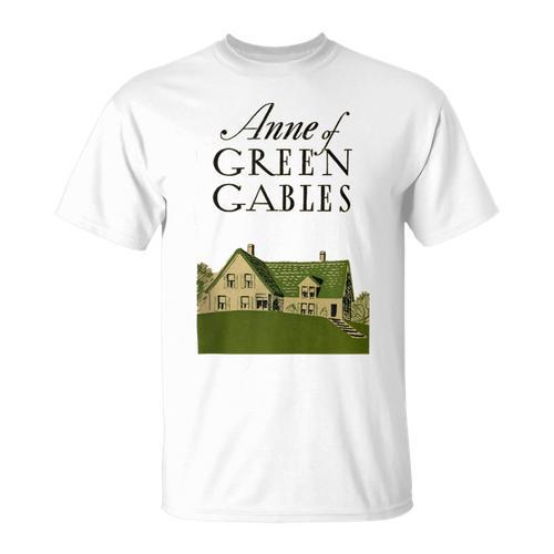 Anne Of Green Gables LM Montgomery Vintage Book Cover T-Shirt - Bookorys