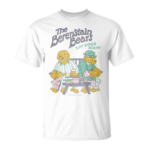 The Berenstain Bears Say Good Night Family Vintage Book T-Shirt - Bookorys