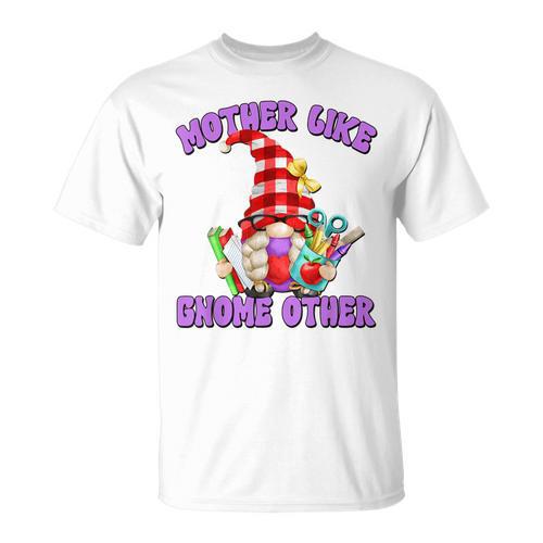 Best Teacher Grandma Gnome With Books For Teacher Mom Saying T-Shirt - Bookorys CA