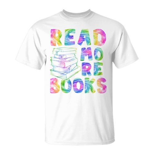Book Reading Club Tie Dye Book Lovers Librarians T-Shirt - Bookorys CA