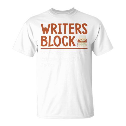 Book Writer Author Writers Block Book Writing Novelist Premium Tri-Blend T-Shirt - Bookorys