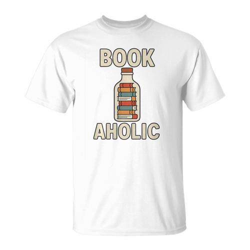Bookaholic – Book Lover Pun Graphic For Readers Premium Tri-Blend T-Shirt - Bookorys DE
