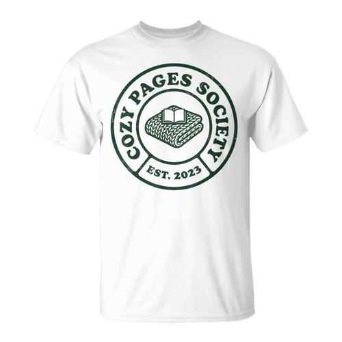 Cozy Pages Society Readers Book Lovers Bookish T-Shirt - Bookorys CA