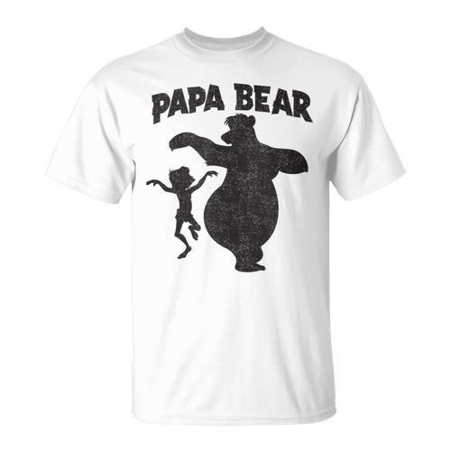 Disney Jungle Book Papa Bear Father's Day T-Shirt - Bookorys