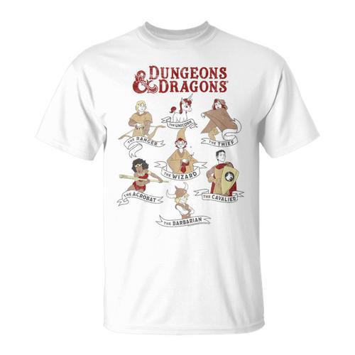 Dungeons & Dragons Textbook Players T-Shirt - Bookorys AU