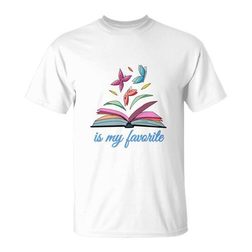 My Granddaughter Is My Favorite Author For Book Lovers T-Shirt - Bookorys
