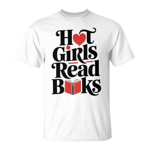 Hot Girls Read Books For Book Lovers Premium Tri-Blend T-Shirt - Bookorys UK
