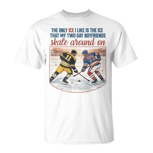 Ice Hockey Romance Reader Book Lover Reading Smut Smutty T-Shirt - Bookorys UK