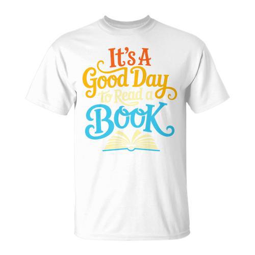 It's A Good Day To Read A Book Library Bookworm Premium Tri-Blend T-Shirt - Bookorys AU