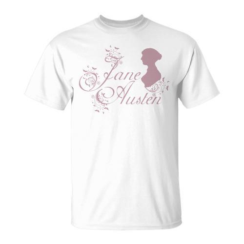 Jane Austen Book Club Vintage Literary Mr Darcy Fans T-Shirt - Bookorys DE