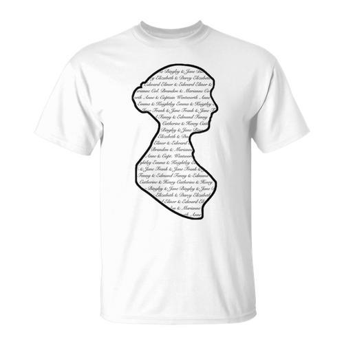 Jane Austen Vintage Quote Literary Book Club Fans T-Shirt - Bookorys